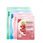 Garnier 卡尼尔氢弹 玻尿酸面膜 4色组合